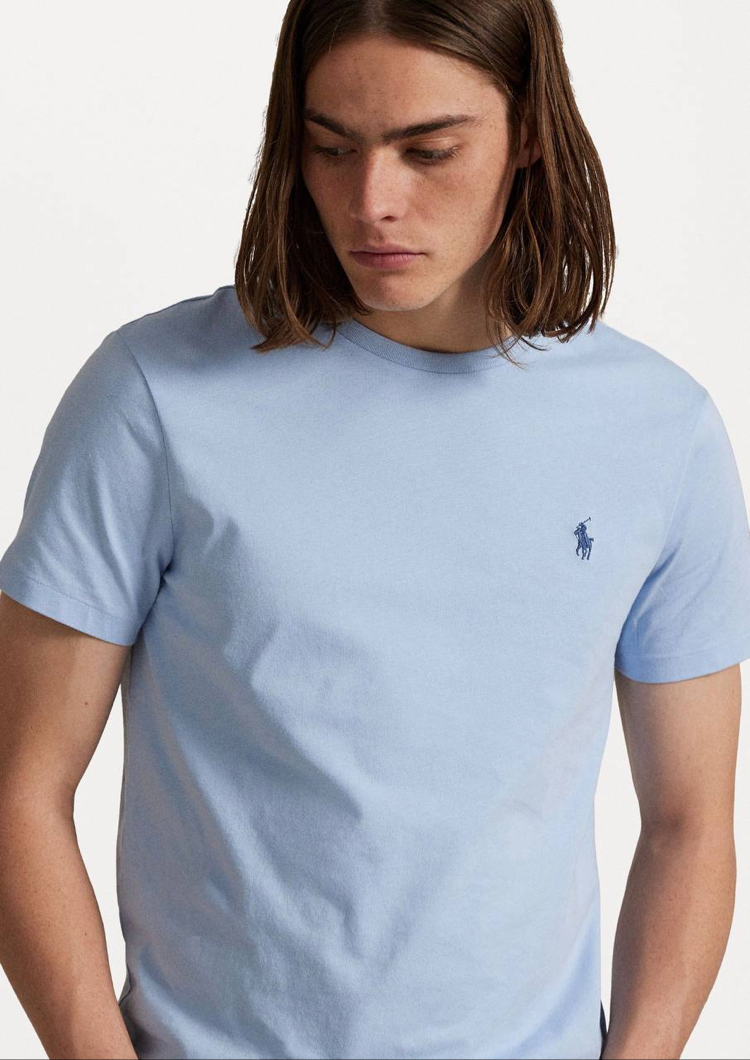POLO RALPH LAUREN MİDİLLİ NAKIŞ TSHIRT PIMA COTTON KUMAŞ ORJ SERİES