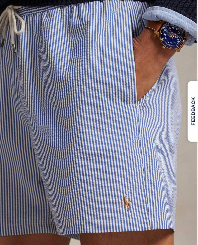 PL RALPH LAUREN ÖZEL ÇİZGİ YOKU KUMAŞ ŞORT