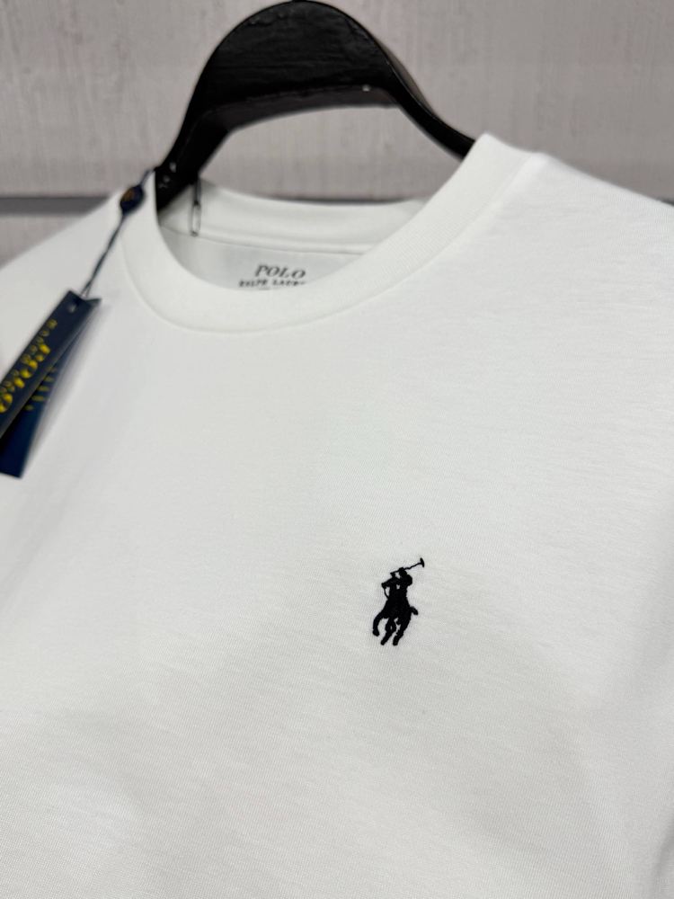 POLO RALPH LAUREN MİDİLLİ NAKIŞ TSHIRT PIMA COTTON KUMAŞ ORJ SERİES