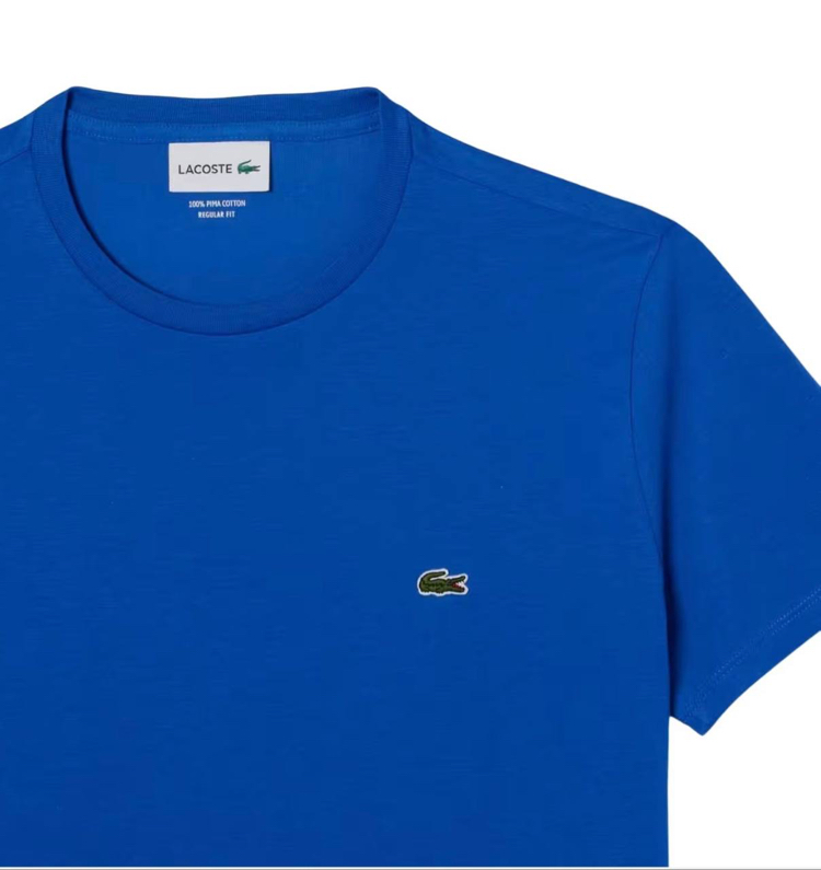 LACOSTE BASİC TİMSAH NAKIŞLI TSHIRT PIMA COTTON KUMAŞ ORJ SERİES