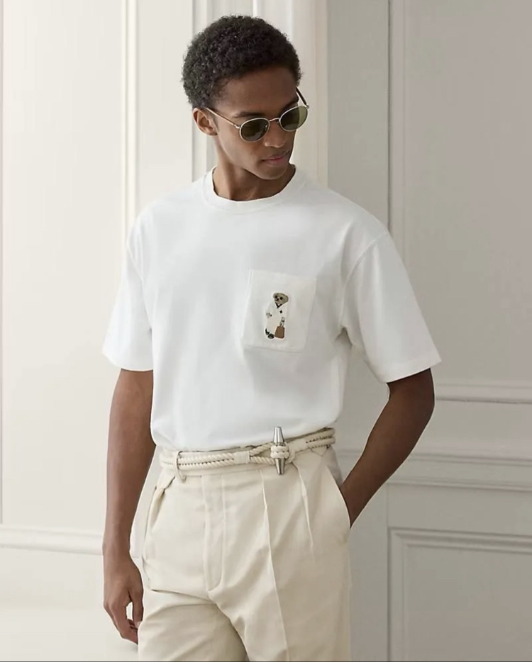POLO RALPLAUREN BEAR İŞLEMELİ TSHİRT