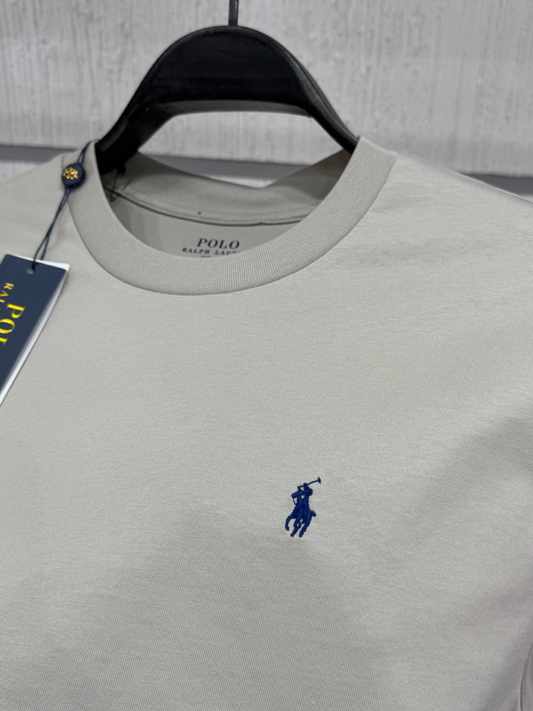 POLO RALPH LAUREN MİDİLLİ NAKIŞ TSHIRT PIMA COTTON KUMAŞ ORJ SERİES