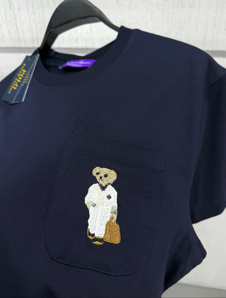 POLO RALPLAUREN BEAR İŞLEMELİ TSHİRT