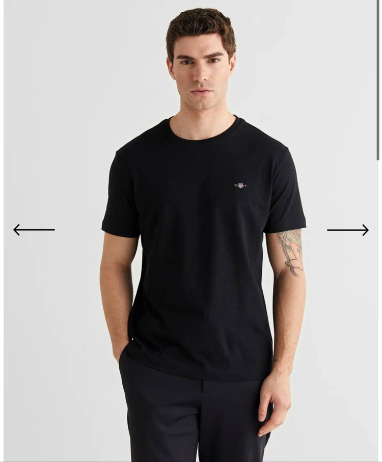 GANT PIMA COTTON TSHIRT NAKIŞ LOGO