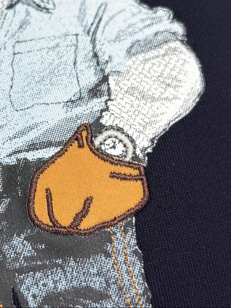 POLO RALPHLAUREN BEAR BASKILI TİŞÖRT