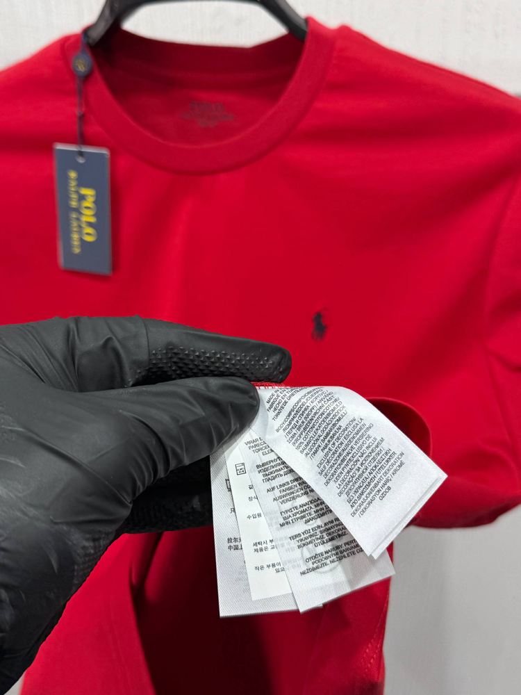 POLO RALPH LAUREN MİDİLLİ NAKIŞ TSHIRT PIMA COTTON KUMAŞ ORJ SERİES