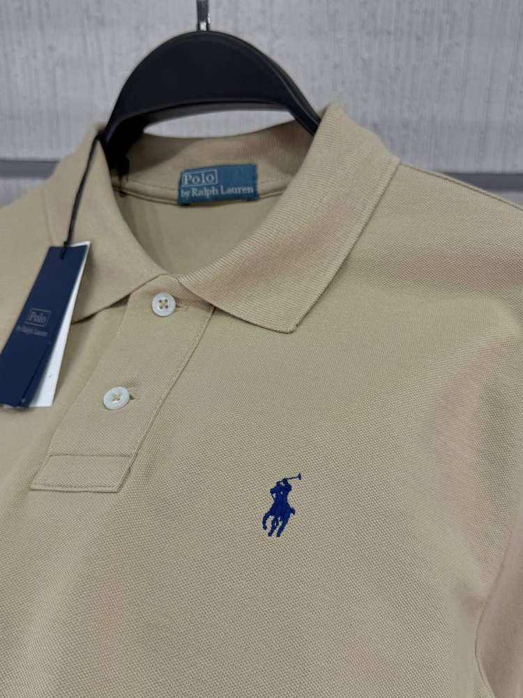 POLO RALPH LAUREN PAMUK PİKE KUMAŞ POLO YAKA T-TSHIRT ORJ SERİES