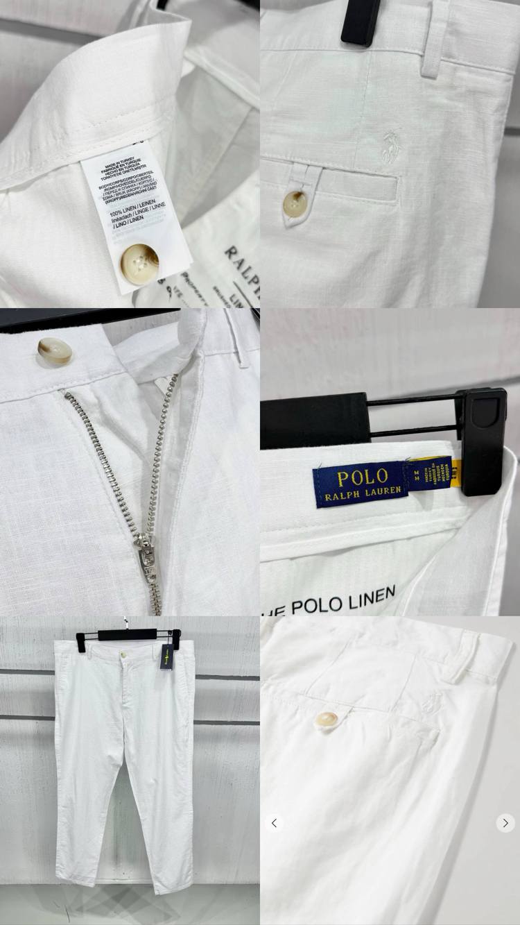 PL RALPH LAUREN %100 HAMKETEN PANTOLON