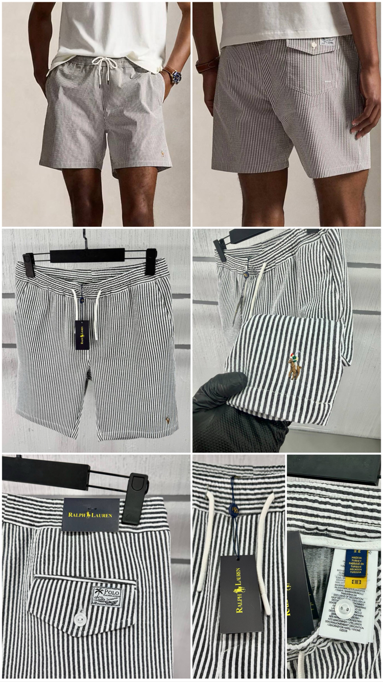PL RALPH LAUREN ÖZEL ÇİZGİ YOKU KUMAŞ ŞORT