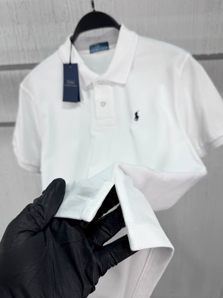 POLO RALPH LAUREN PAMUK PİKE KUMAŞ POLO YAKA T-TSHIRT ORJ SERİES