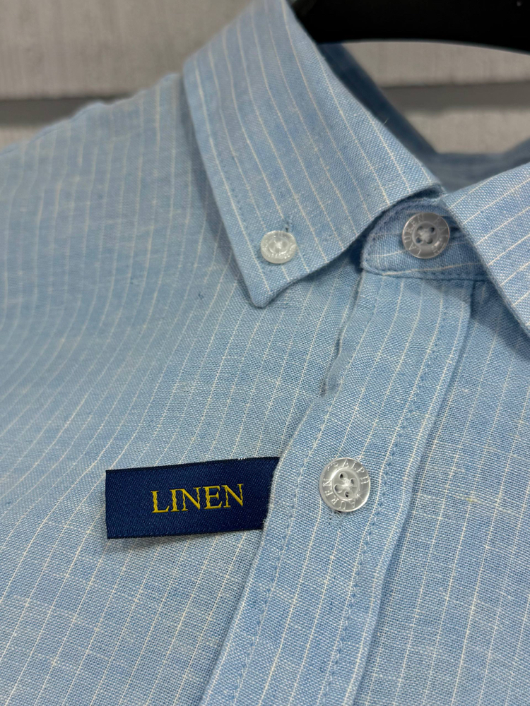 PL RALPH LAUREN CEPLİ GÖMLEK ÇİZGİ YAPI DESENLİ