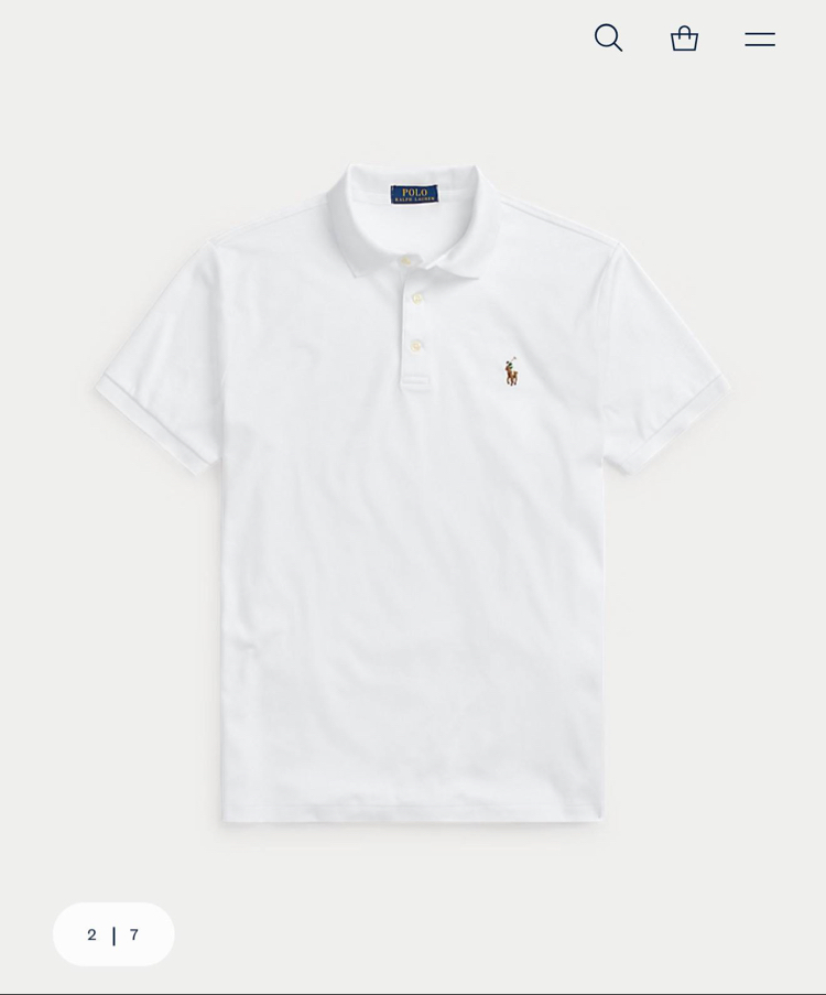 POLO RALPH LAUREN MİDİLLİ İMZA NAKIŞ PİKE PAMUK KUMAŞ YANLAR YIRTMAÇLI ORJ SERİES