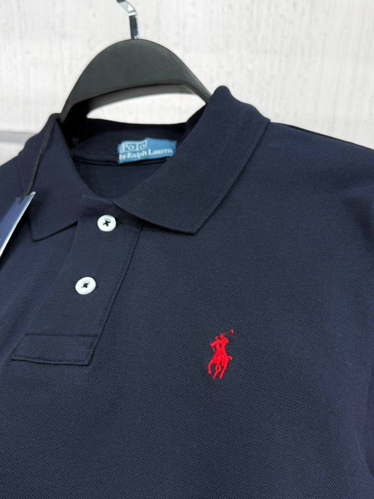 POLO RALPH LAUREN PAMUK PİKE KUMAŞ POLO YAKA T-TSHIRT ORJ SERİES