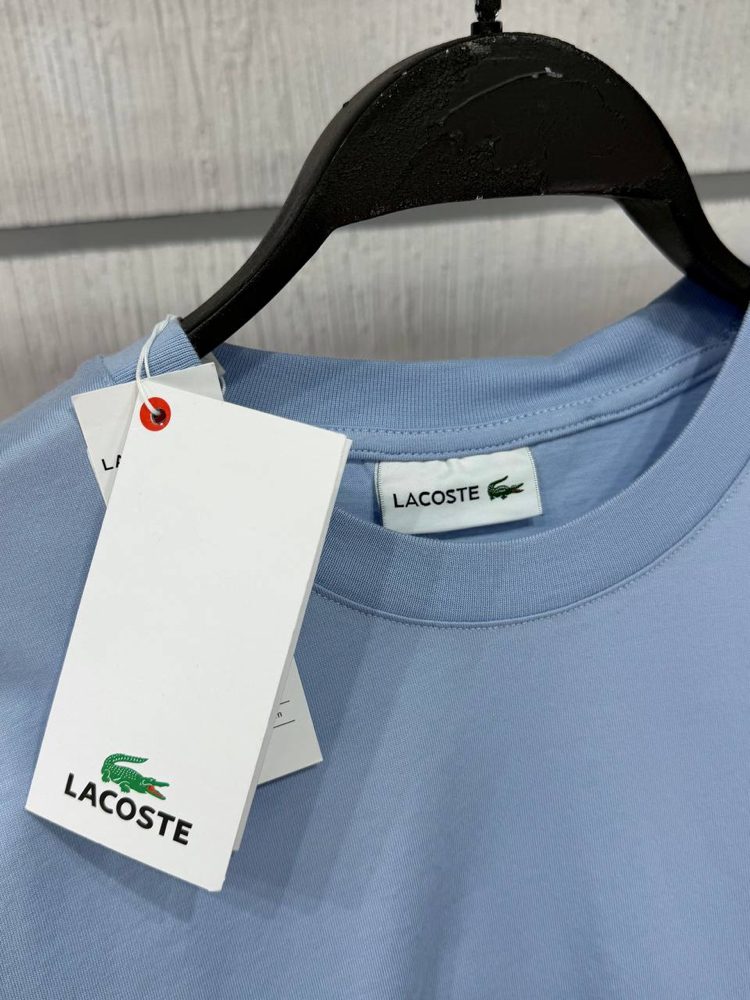 LACOSTE BASİC TİMSAH NAKIŞLI TSHIRT PIMA COTTON KUMAŞ ORJ SERİES