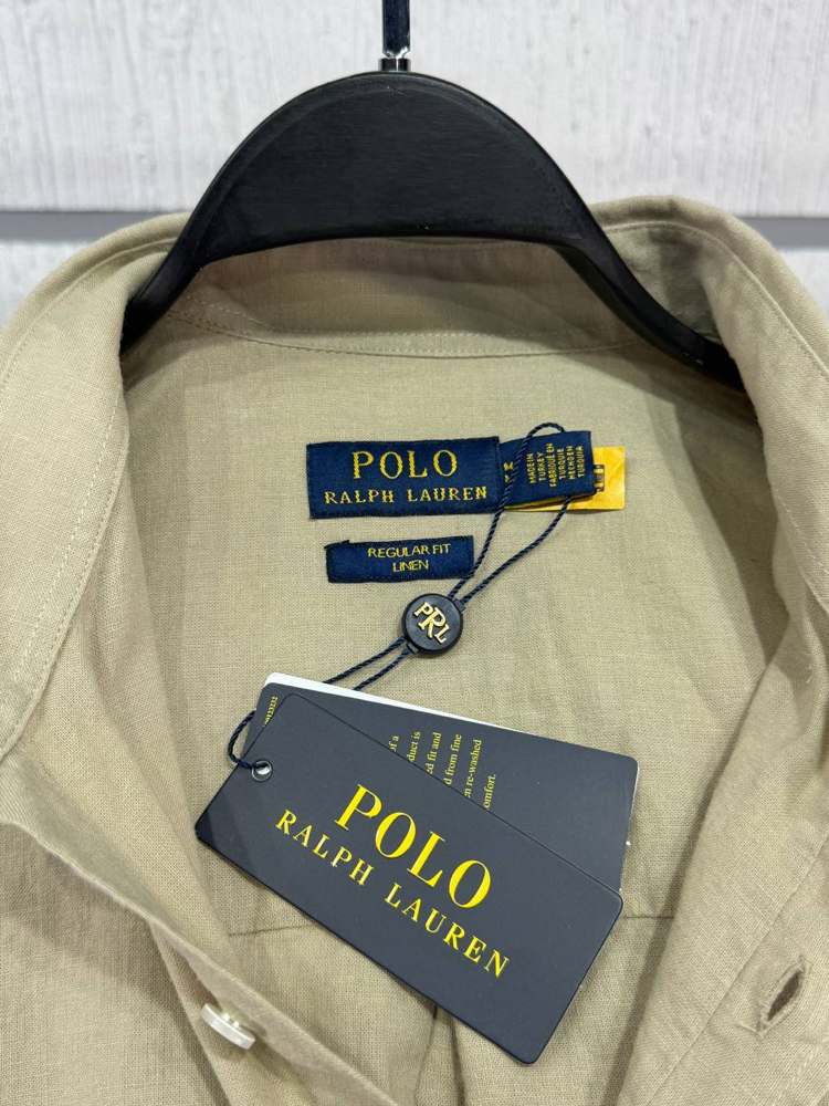 POLO RALPH LAUREN KETEN GÖMLEK İMZA MİDİLLİ NAKIŞ ORJ SERİES