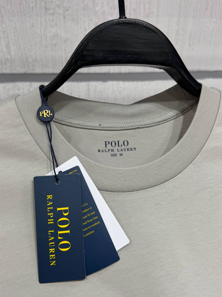 POLO RALPH LAUREN MİDİLLİ NAKIŞ TSHIRT PIMA COTTON KUMAŞ ORJ SERİES
