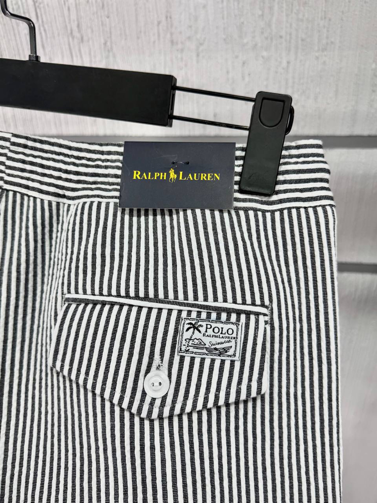 PL RALPH LAUREN ÖZEL ÇİZGİ YOKU KUMAŞ ŞORT