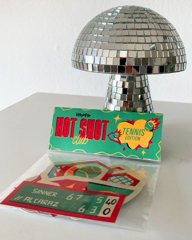 Hot Shot - Tennis Sticker Pack