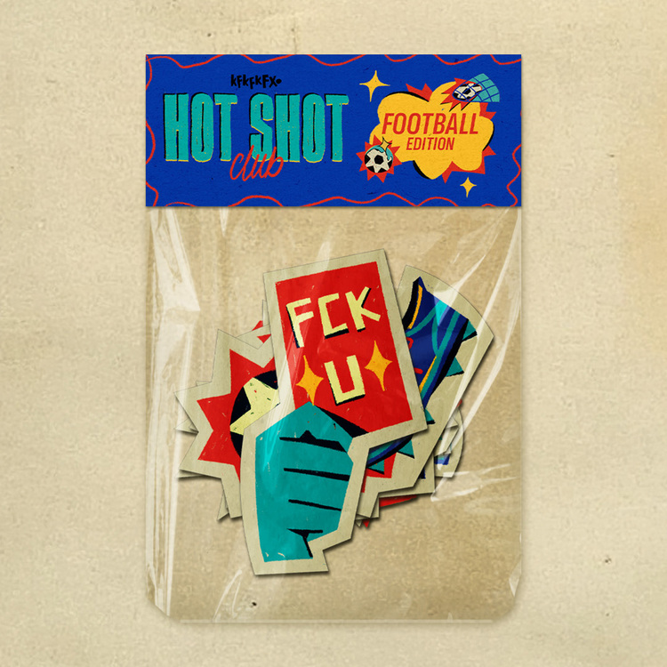 Hot Shot - Football Sticker Pack