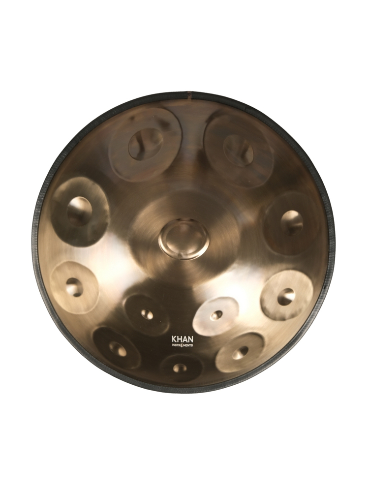 Mutant Handpan - 12 Notalı - Re minor - Paslanmaz çelik, Titanyum karışımı)
