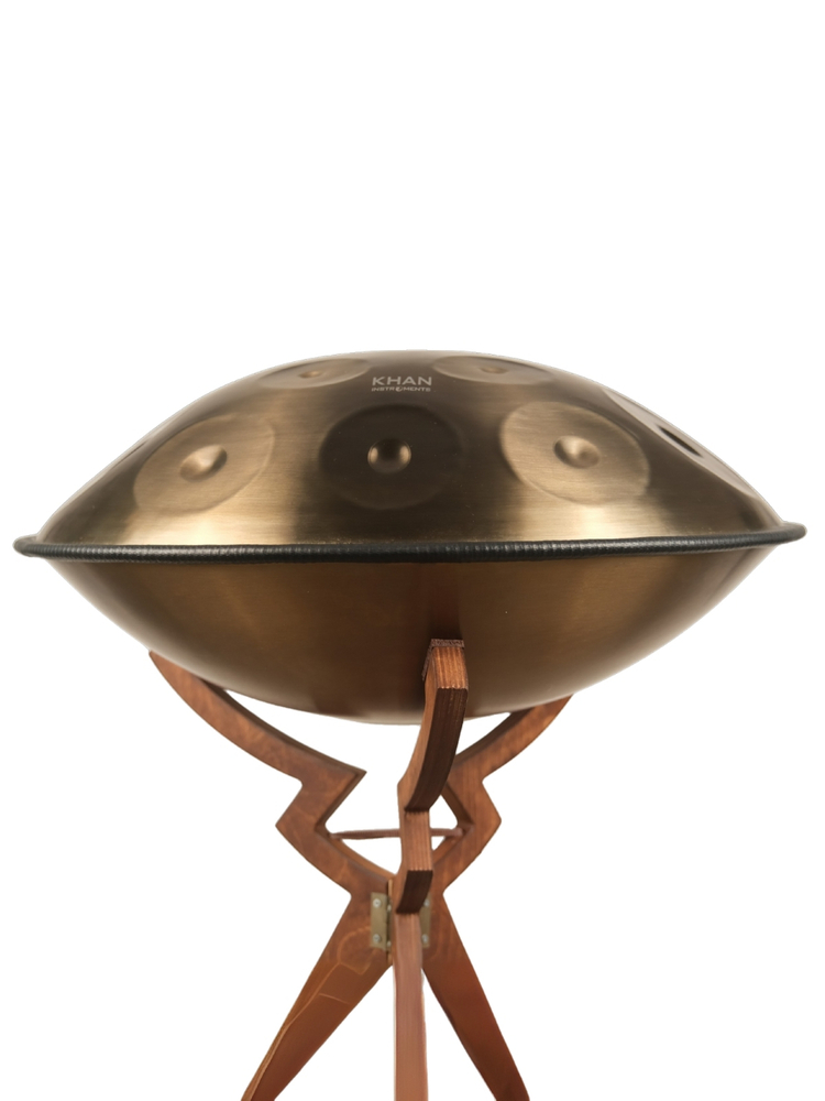 Mutant Handpan - 12 Notalı - Re minor - Paslanmaz çelik, Titanyum karışımı)