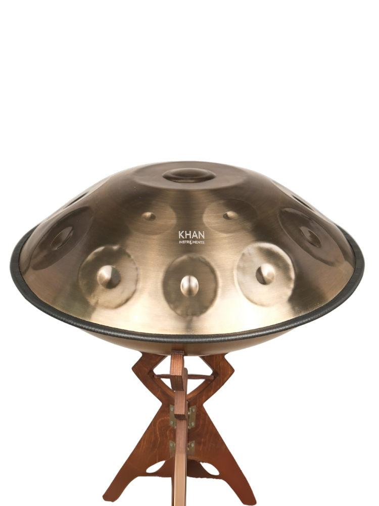 Mutant Handpan - 12 Notalı - Re minor - Paslanmaz çelik, Titanyum karışımı)