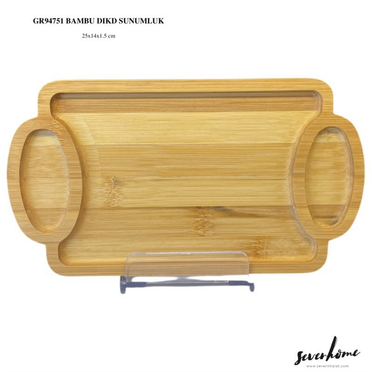 SEVER HOME BAMBU SUNUM TABAĞI 25X14 CM