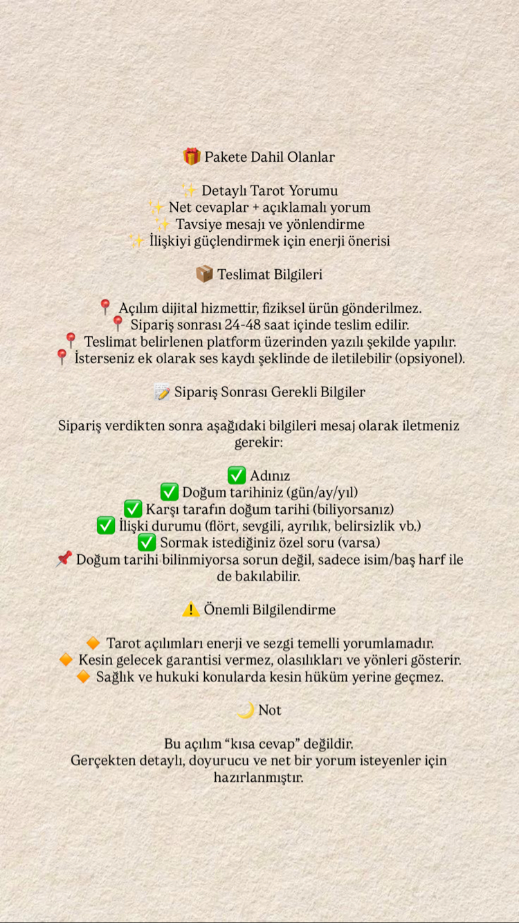 İLİŞKİ AÇILIMI (Duygular + Süreç + Sonuç)