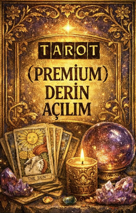 TAROT (PREMİUM) DERİN AÇILIM (Detaylı Analiz + Tavsiye)