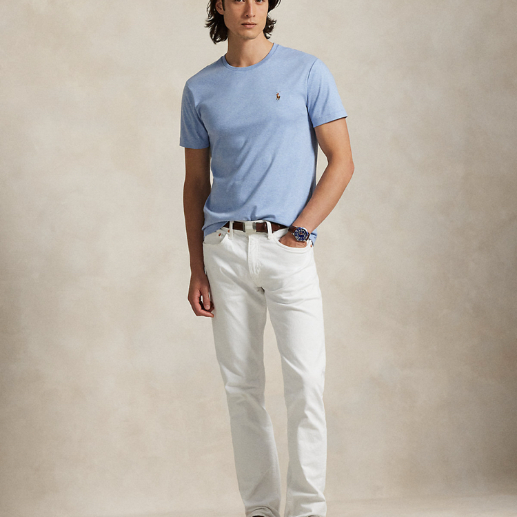 PRL Cotton T-Shirt Blue