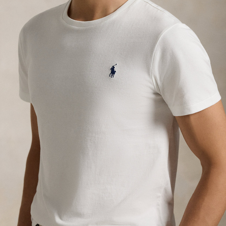 PRL Cotton Basic T-Shirt White