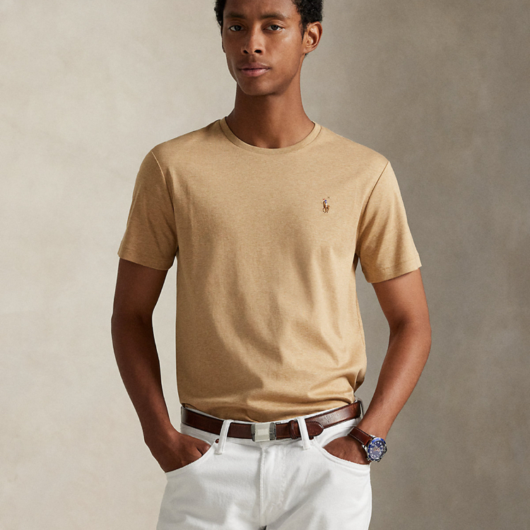 PRL Cotton T-Shirt Bej