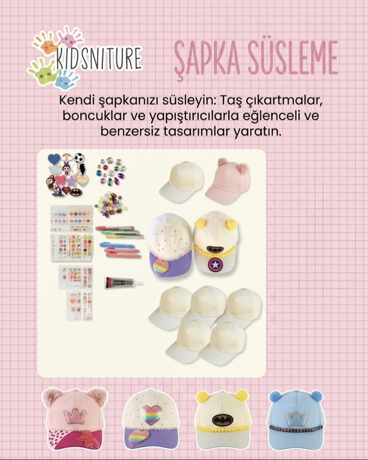 Şapka Tasarım Etkinlik Kutusu
