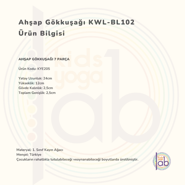 Ahşap Gökkuşağı