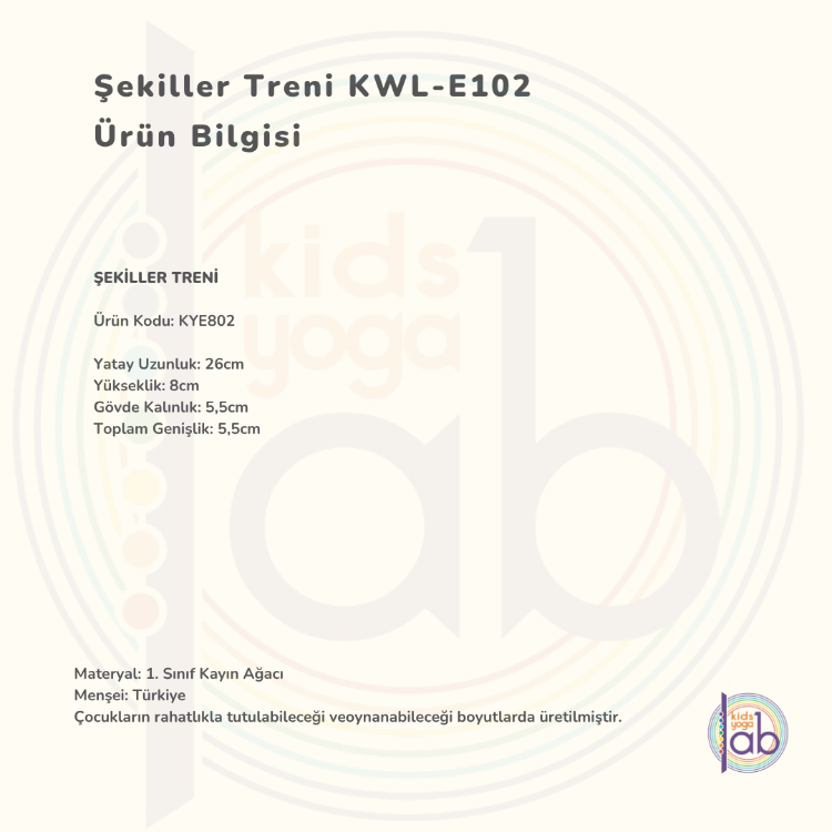 Şekiller Seti - Ahşap Tır Oyuncak