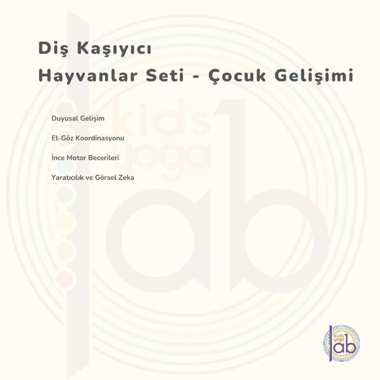 Diş Kaşıyıcı Hayvanlar Seti