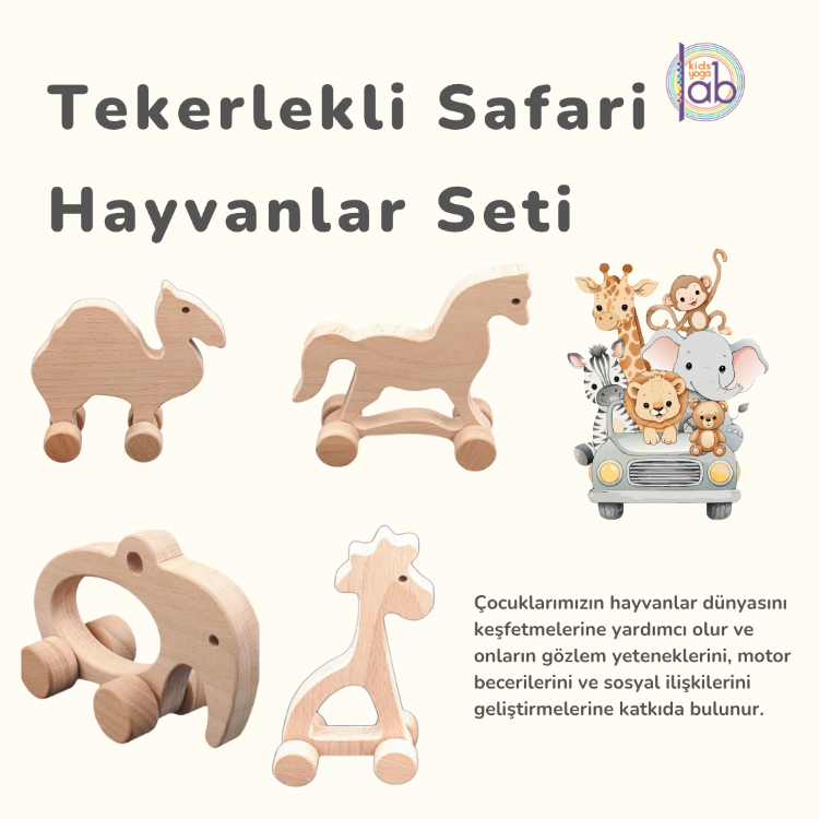 Tekerlekli Sarayı Hayvanlar Seti