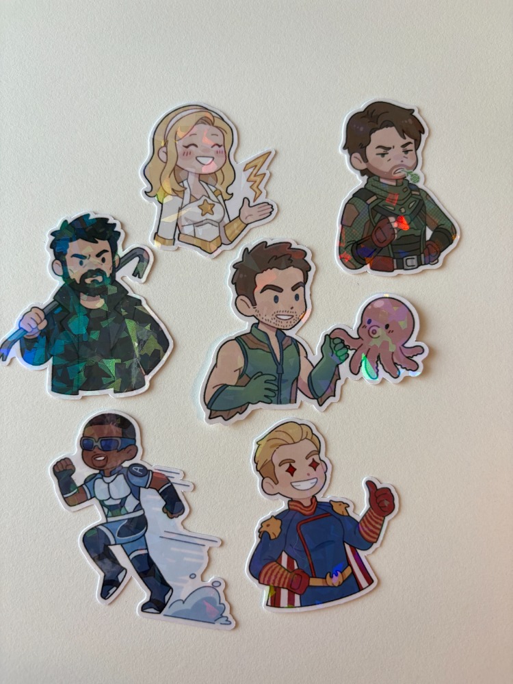 the boys sticker seti