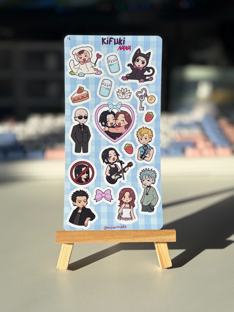 nana sticker sheet