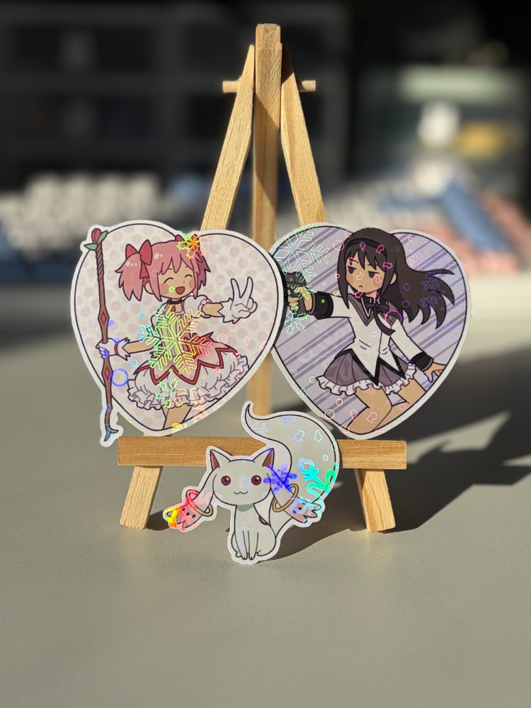 madoka magica sticker seti