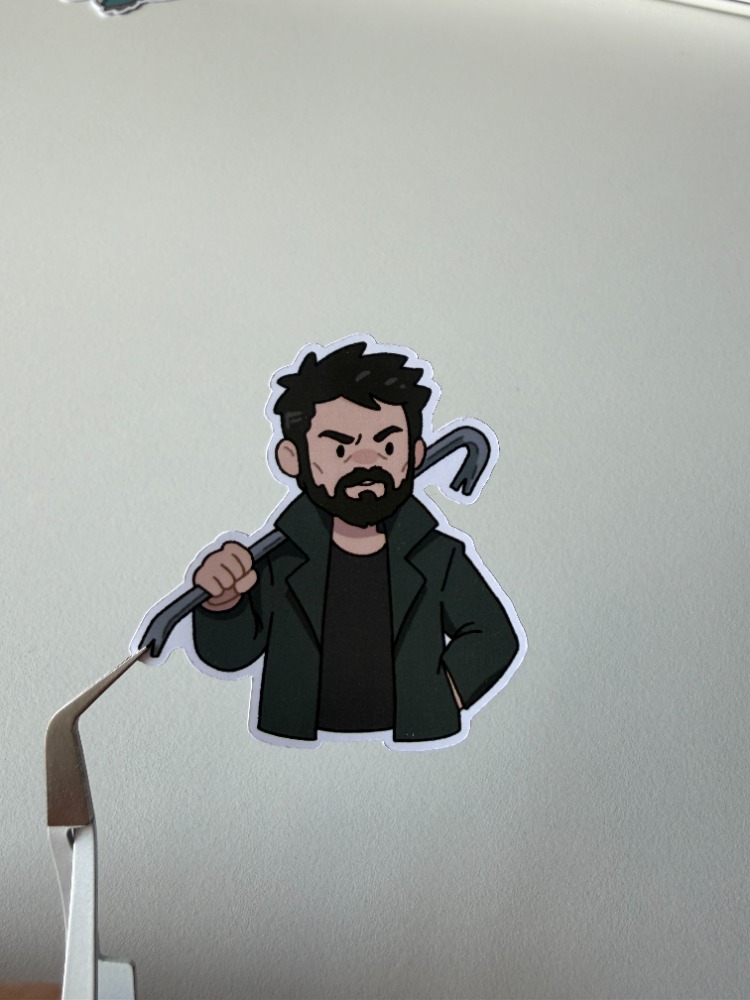 butcher sticker