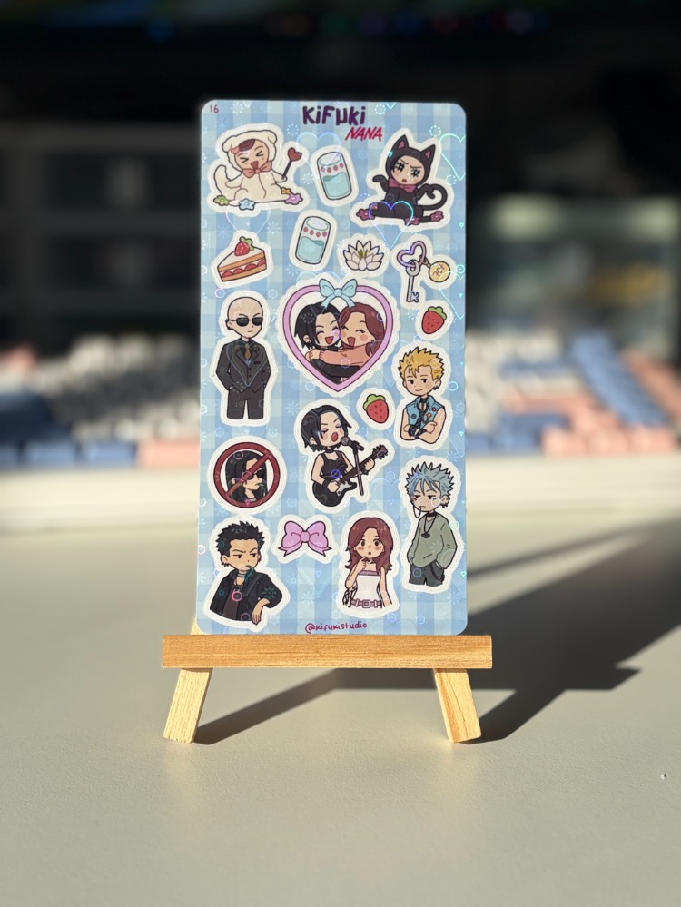 nana sticker sheet