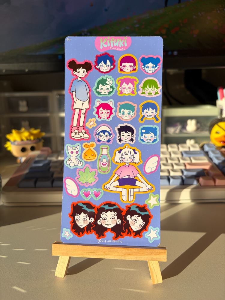 moodlings sticker sheet