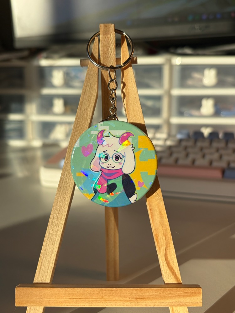 ralsei gazoz açacağı anahtarlık 