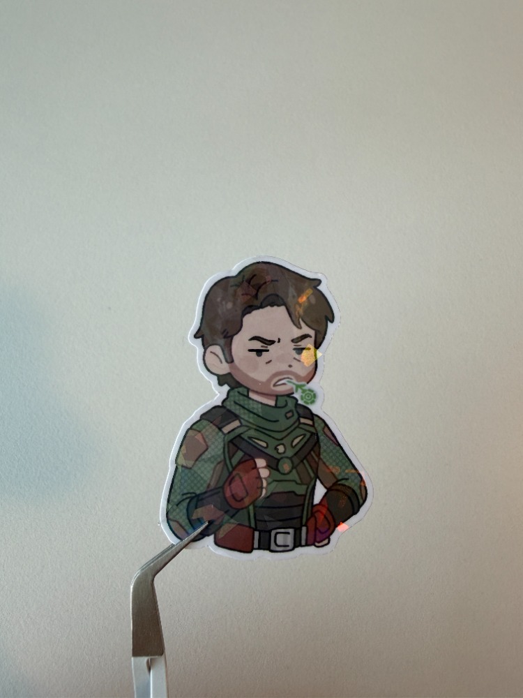 soldier boy sticker