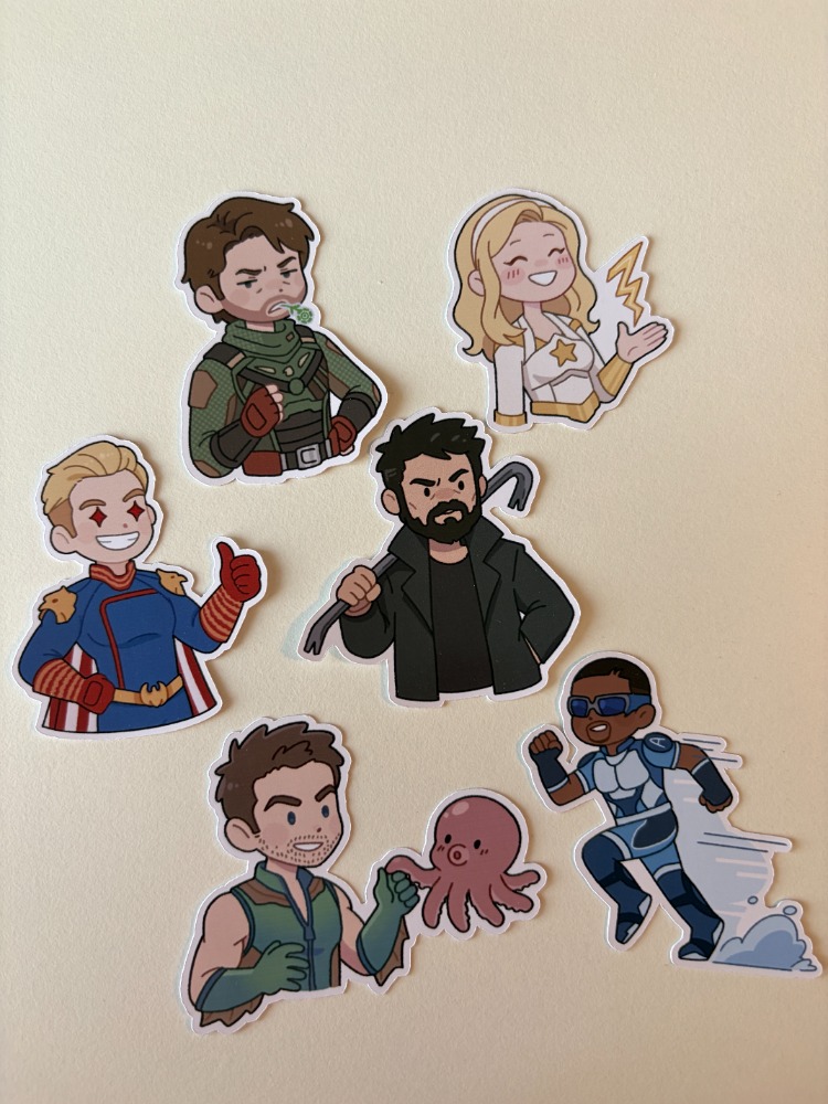 the boys sticker seti