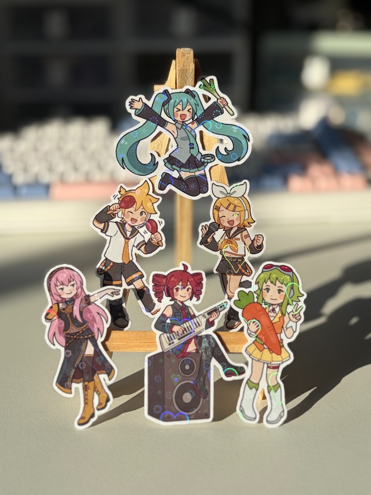 vocaloid sticker set
