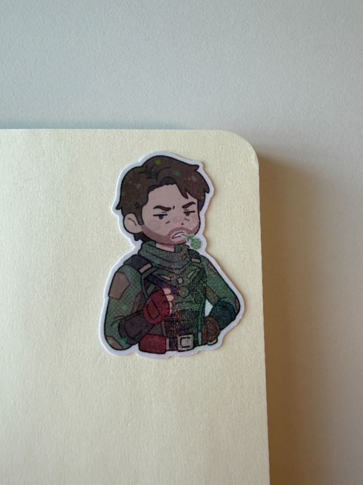 soldier boy sticker