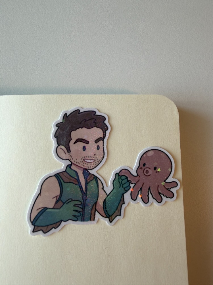 deep hologramlı sticker