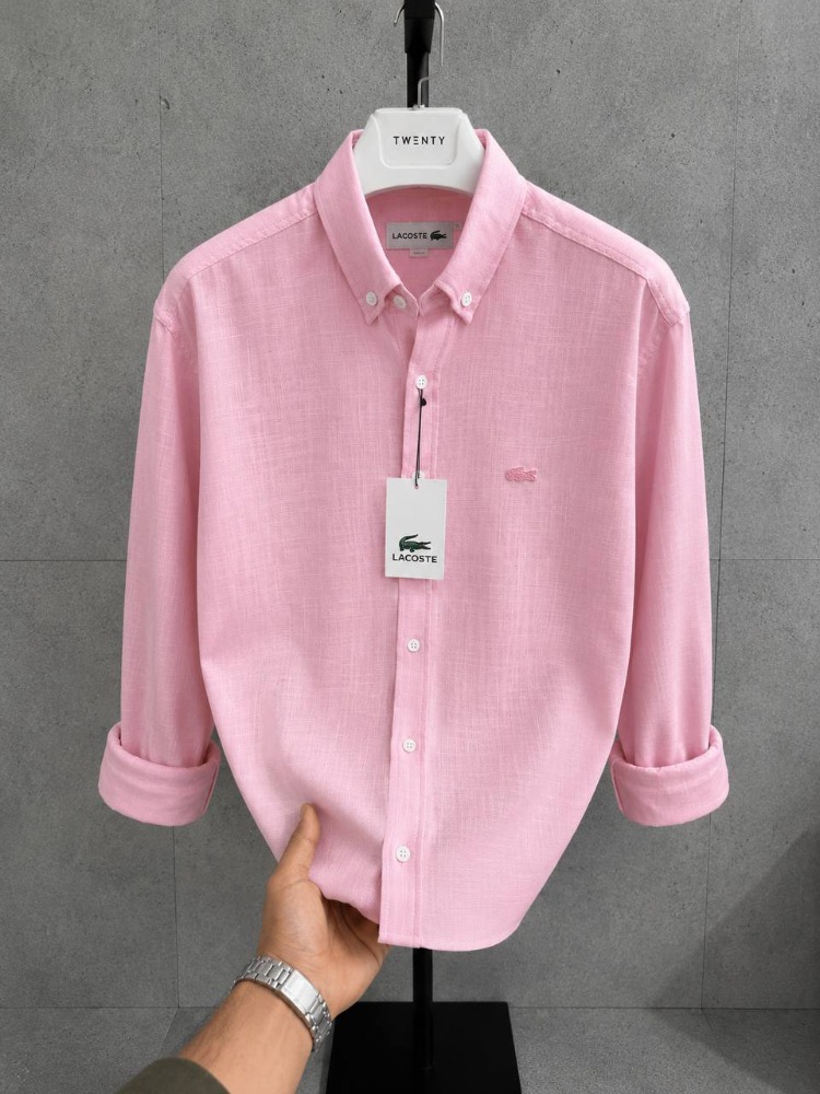 LCST KETEN GÖMLEK PEMBE